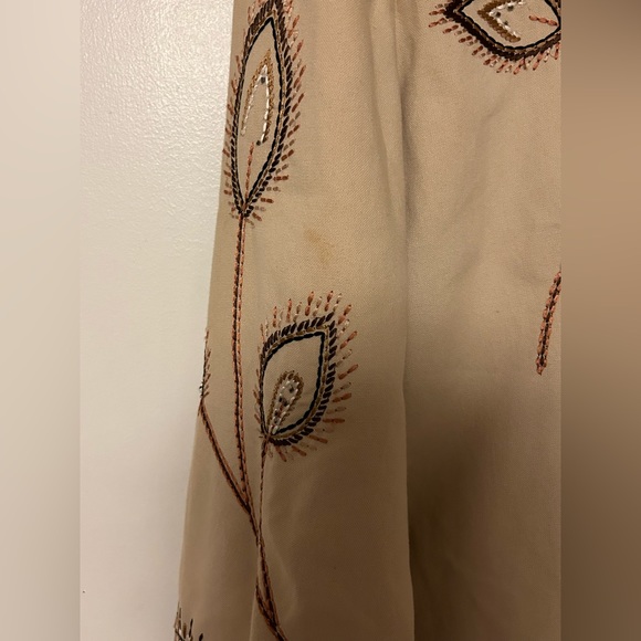 Indigo Moon Vtg floral embroidered/stitched Jacket Size 1x - Picture 5 of 7